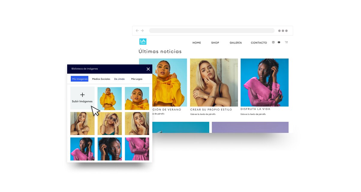 Cómo crear tu página web: Paso 3. Añade contenido a tu página web.