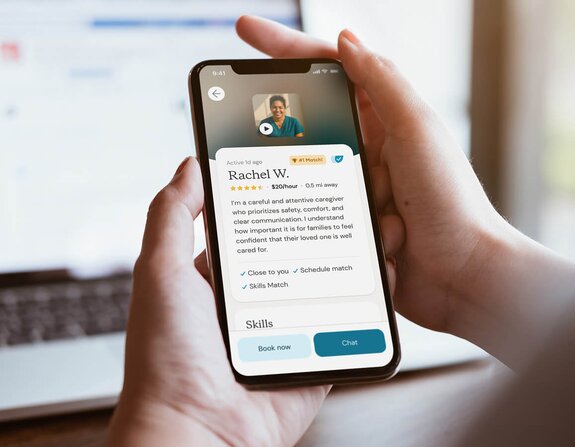 Browse, message, and book trusted Helpers in Phoenix using the Herewith app for flexible, personalized in-home senior care.