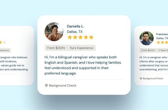 Compare experienced, background-checked Helpers in Dallas. Find trusted in-home senior care with transparent rates and reviews.