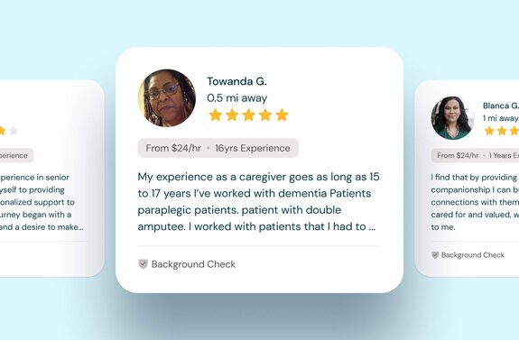 Browse experienced, background-checked Helpers in Phoenix. Compare rates, reviews, and specialties to find trusted in-home senior support.