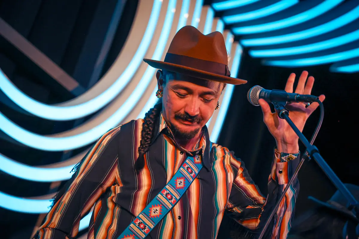 Local hip-hop & rock band, Lil Piñon at Dazzle, Denver, CO.