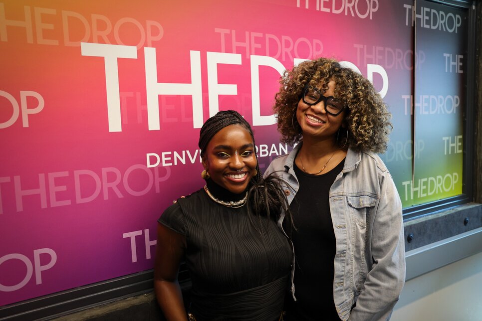 Yasmine Emani with Indigo Jones