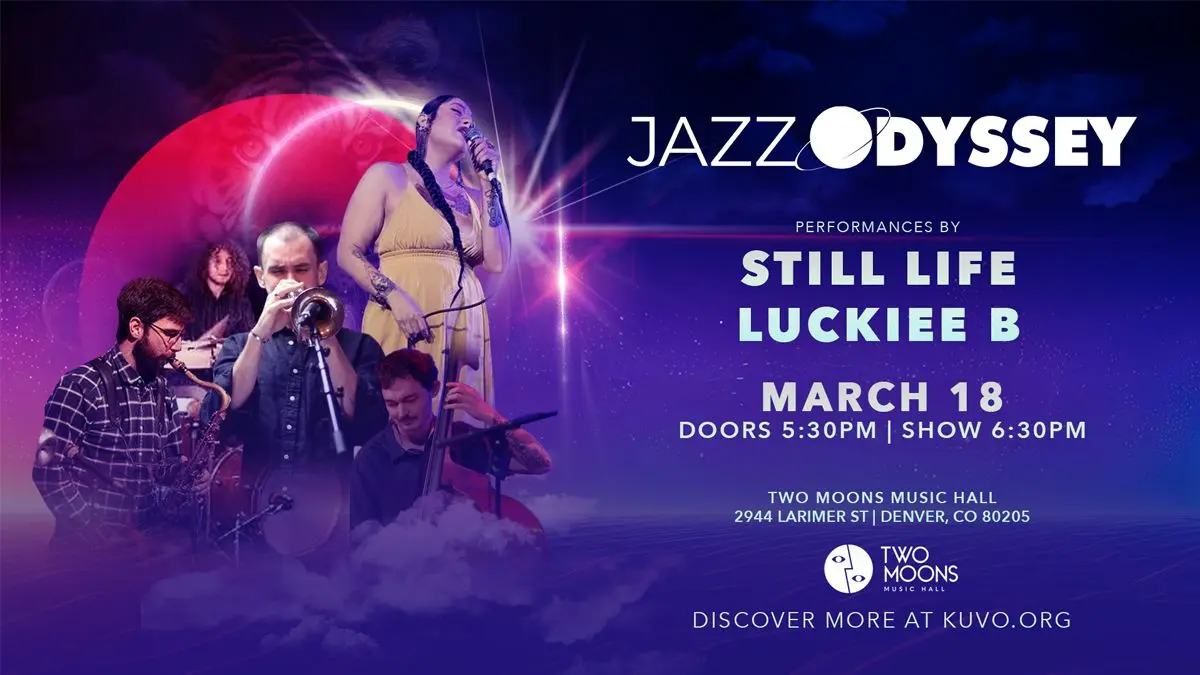 A poster for Jazz Odyssey Presents: From the Foundations to the Future event