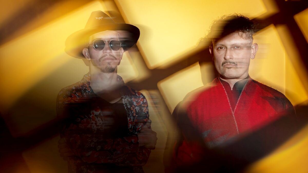 A poster for ¡KUVOLE! Latin Música Series Presents: Gio Chamba @ Prismajic event