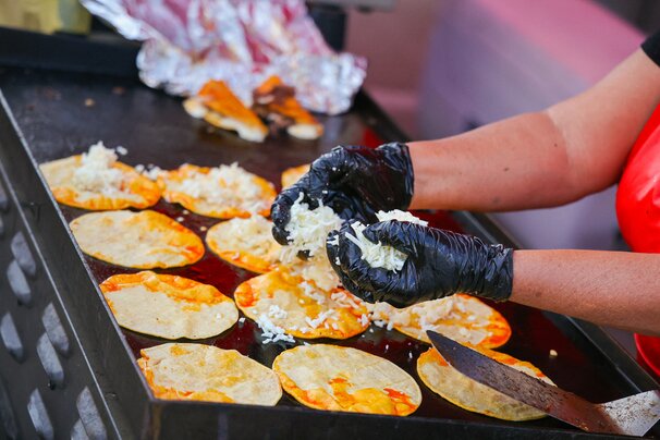 Tacos at Sun Valley Night Market 