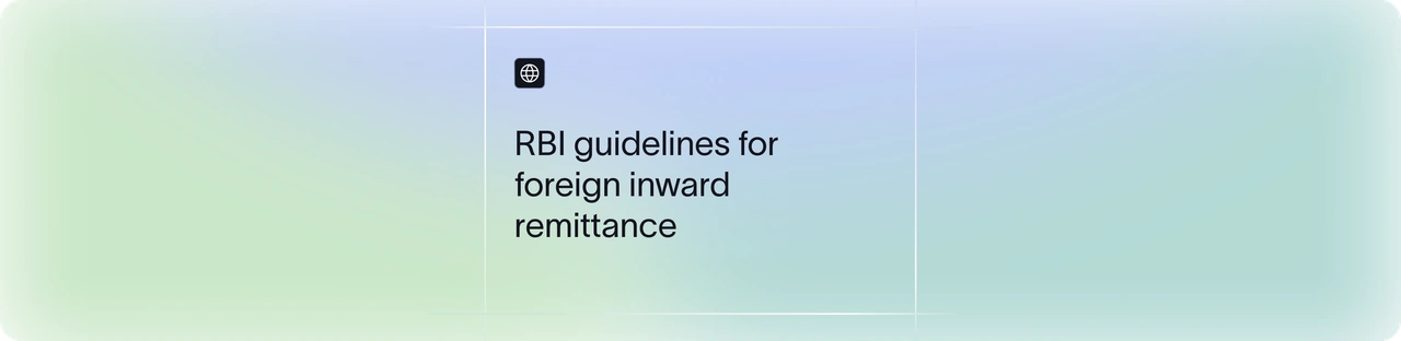 Foreign Inward Remittance for Exporters & Businesses