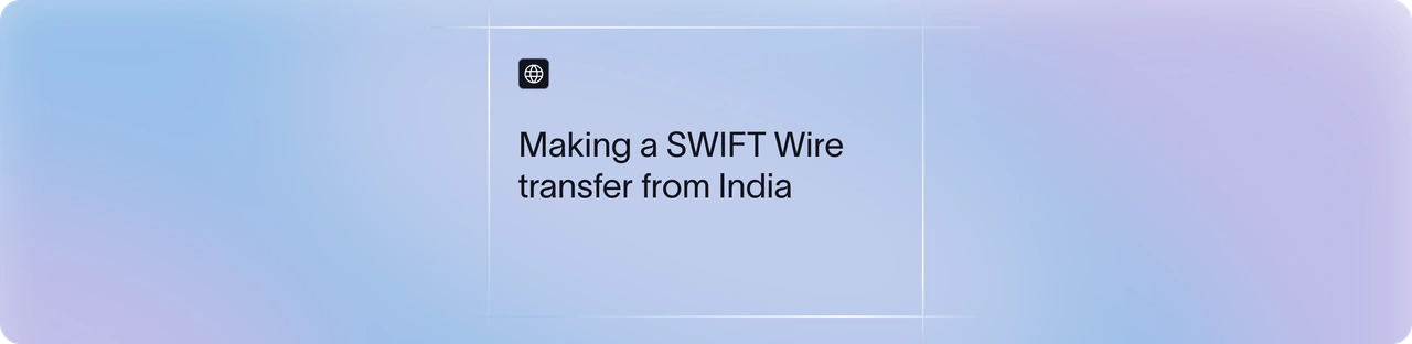 Illustration representing a SWIFT wire transfer and the hidden costs and delays exporters face when receiving payments through it