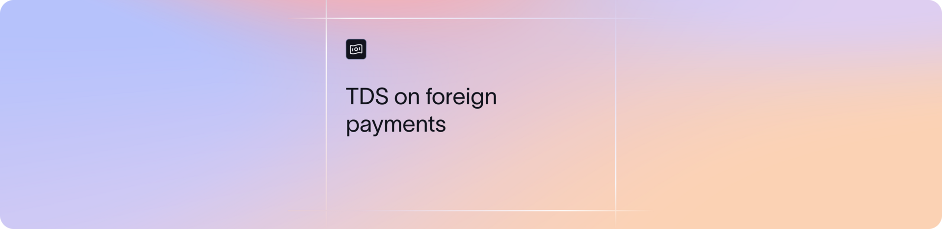 TDS on foreign payments