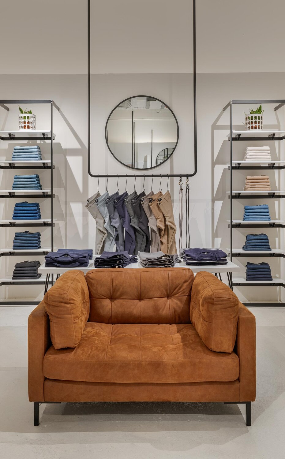 Interior shot of PAIGE retail store
