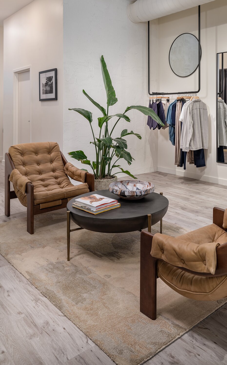 Interior shot of PAIGE South Congress, Austin store.
