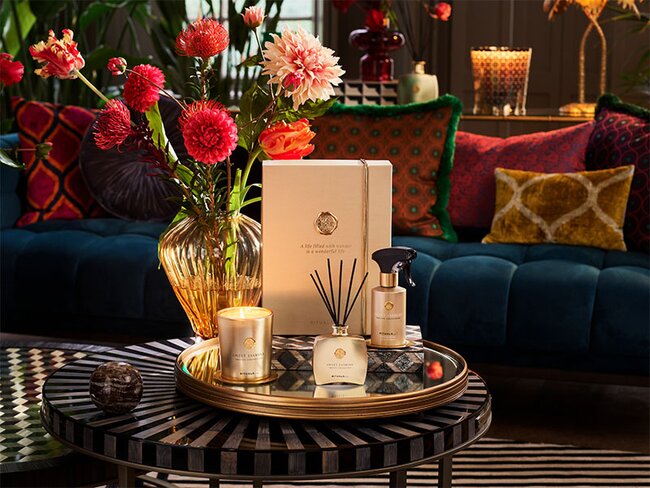 Rituals gavepakke med duftlys, romspray og diffuser – eksklusiv hjem og interiør gave