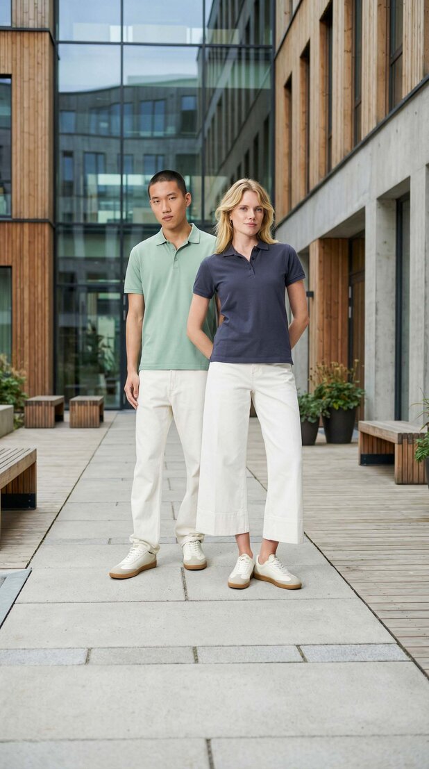 Moderne polo skjorter til dame og herre – stilrene profilklær for bedrift og arbeidsantrekk