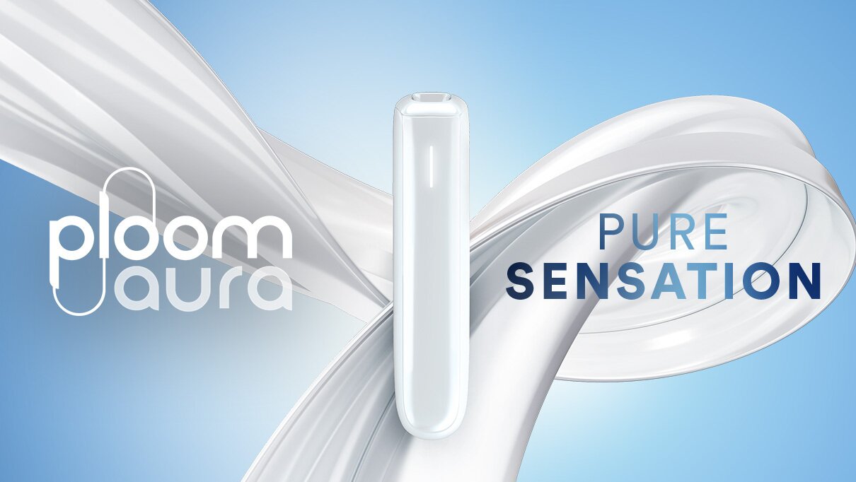 Ploom AURA Glacier White device