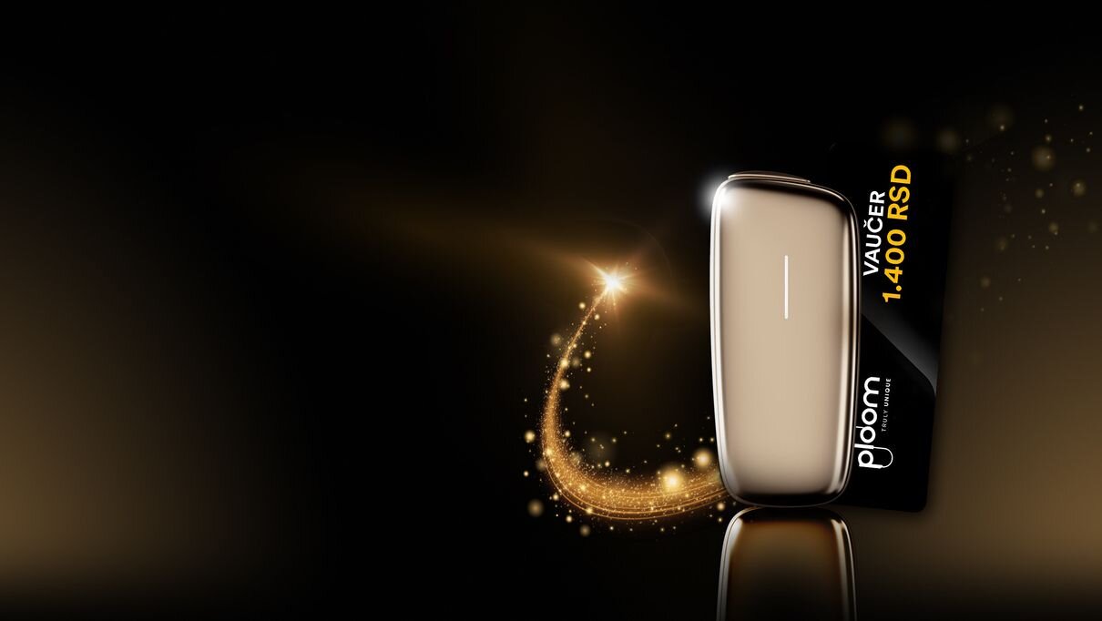 Ploom X Advanced Gold and a voucher as part of a special offer