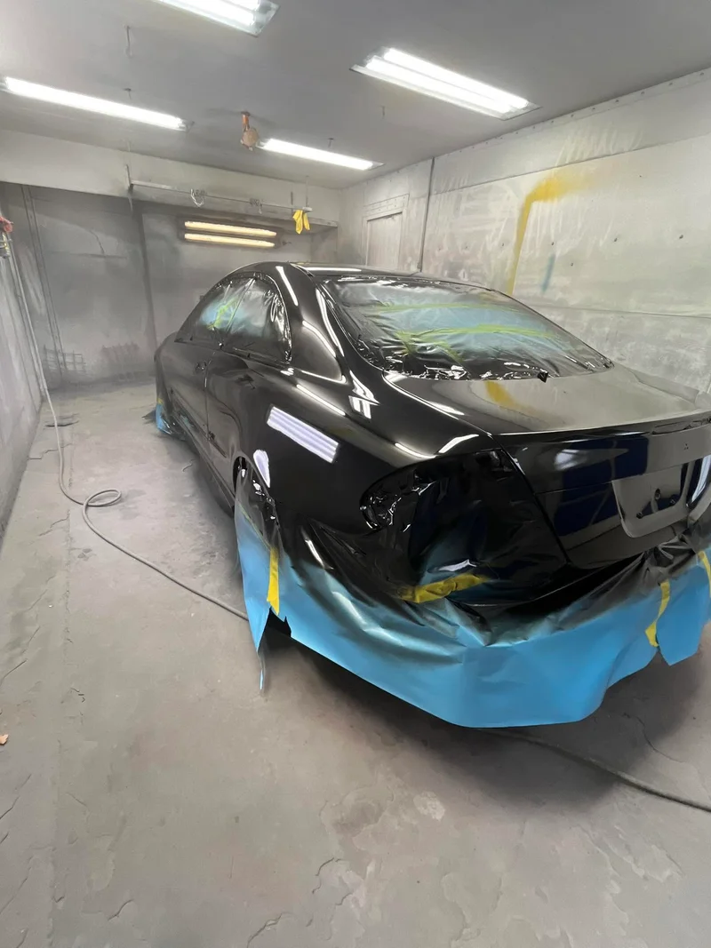 Mercedes CLK Bodywork, paint correction in Washington, NJ