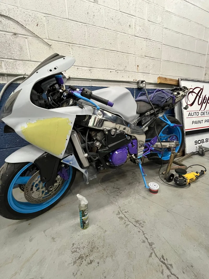Custom Motorcycle Build, powder coating in Washington, NJ