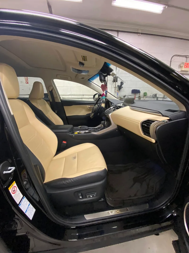 Lexus Cabin Detail, interior detailing in Washington, NJ