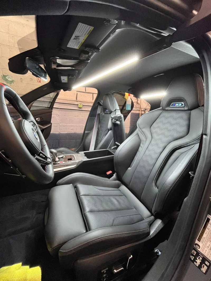 BMW M3 Interior, interior detailing in Washington, NJ