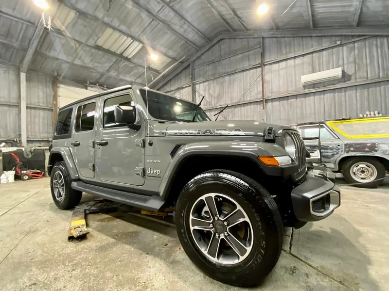 Jeep Wrangler Sahara Detail, exterior detailing in Washington, NJ