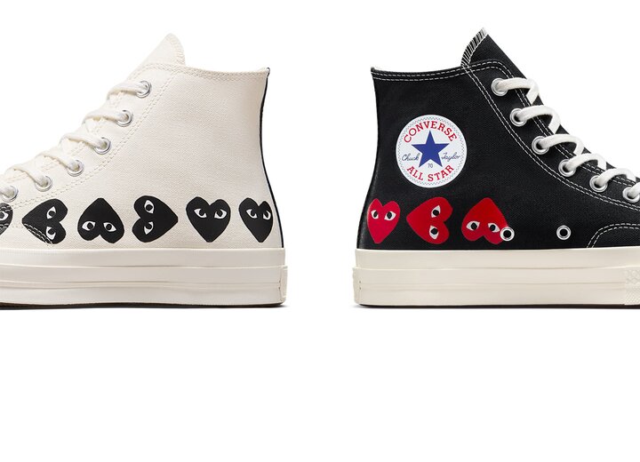 Converse x PLAY Comme des Garçons