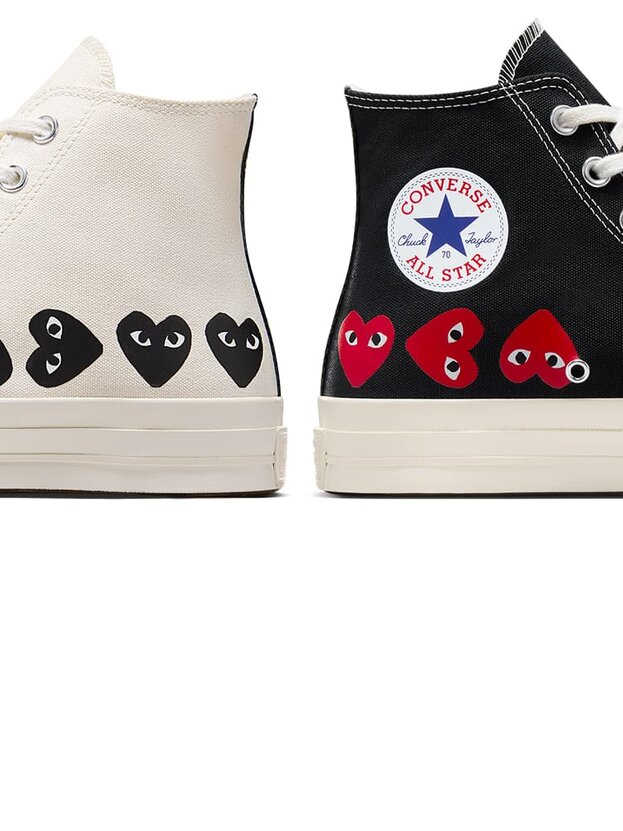 Converse x PLAY Comme des Garçons
