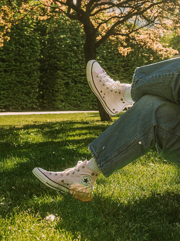 Converse Floral Styles