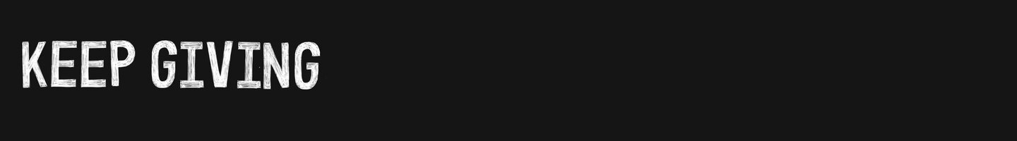 CONVERSE KEEP GIVING