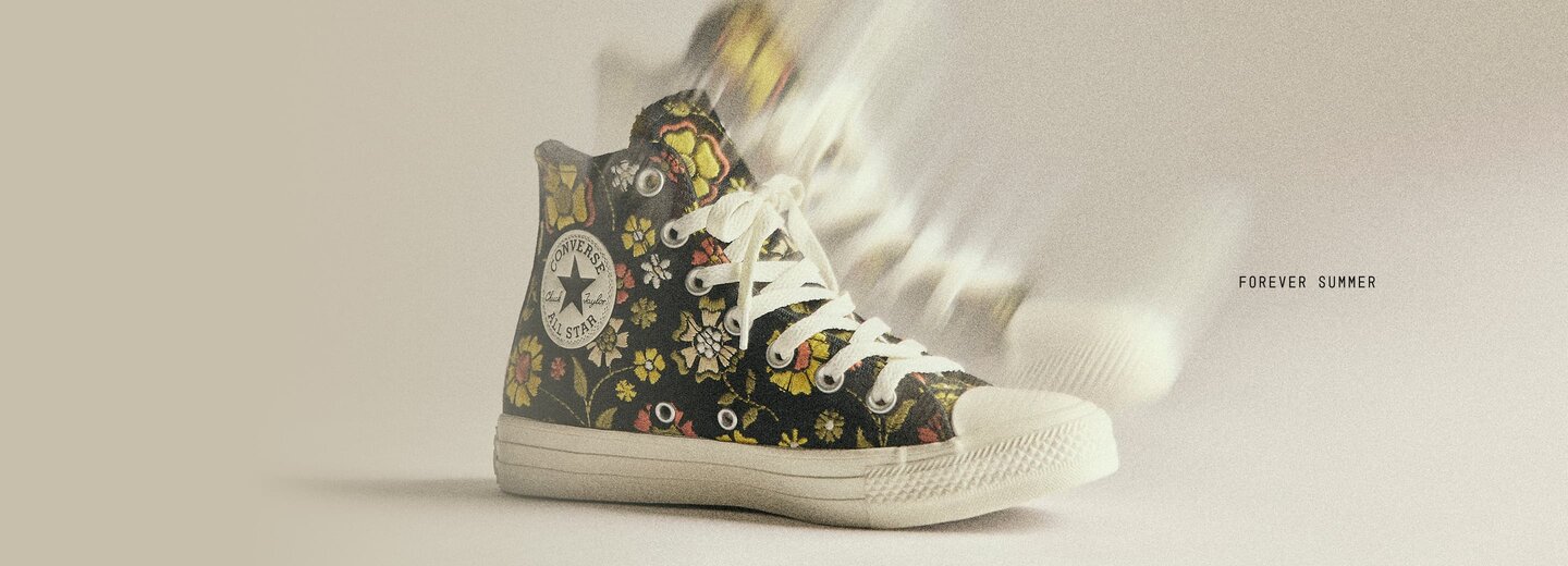 Converse Floral Styles