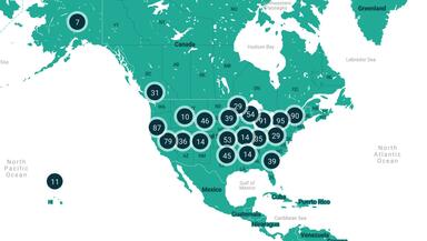 Community Partners Map