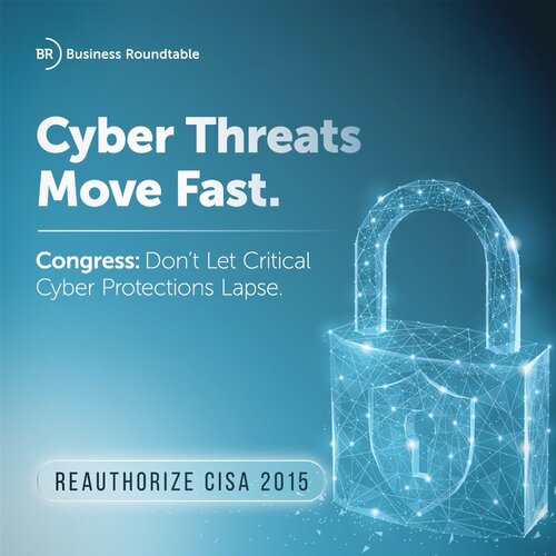Cyber threats move fast. Congress: Don't let critical cyber protections lapse. Reauthorize CISA 2015.