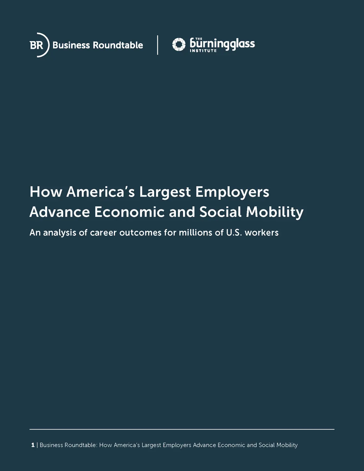 How America's Largest Employers Advance Economic and Social Mobility