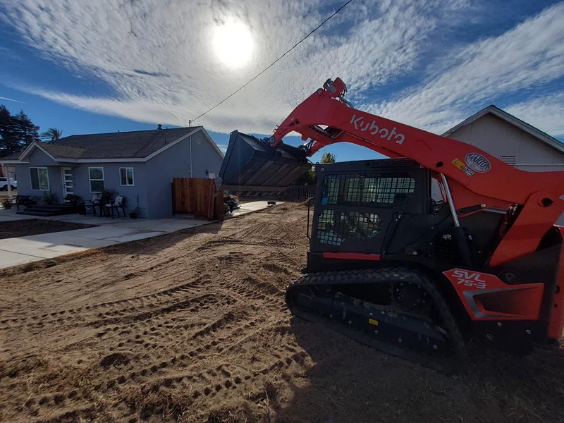 Preparing Your Next Project — Central Valley Dirt Works & Land Clearing skid steer services