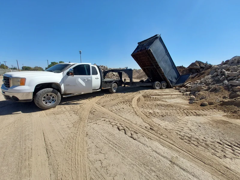 Material Movement — Central Valley Dirt Works & Land Clearing skid steer services