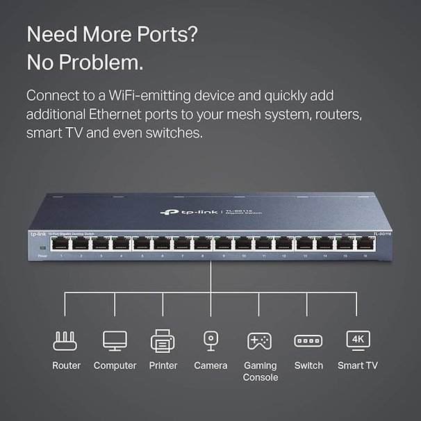 Netgear 16 port network switch