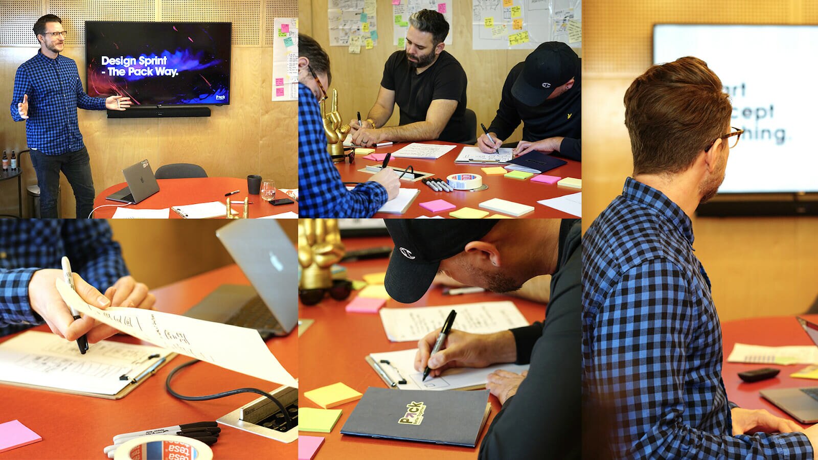 Brainstorming potential ways to upgrade and improve online workshops