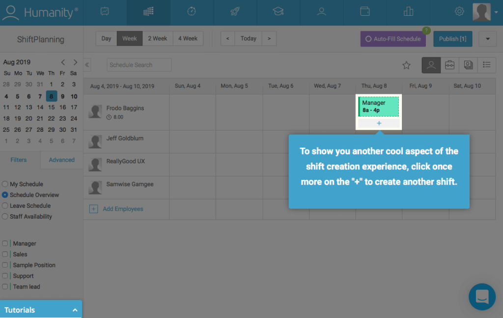 A communication tool to announce product changes