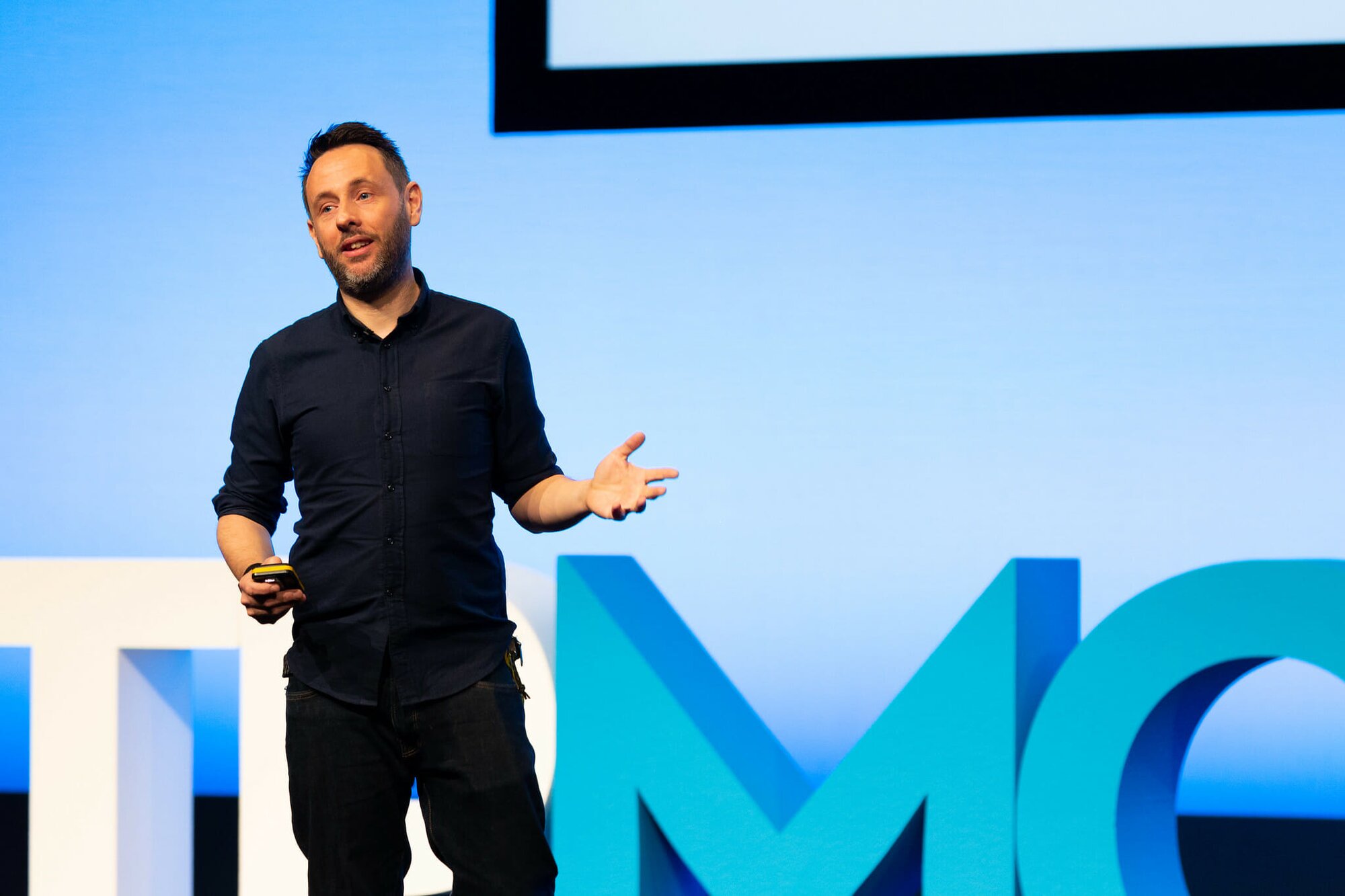 Joe leech at MTP Engage Manchester