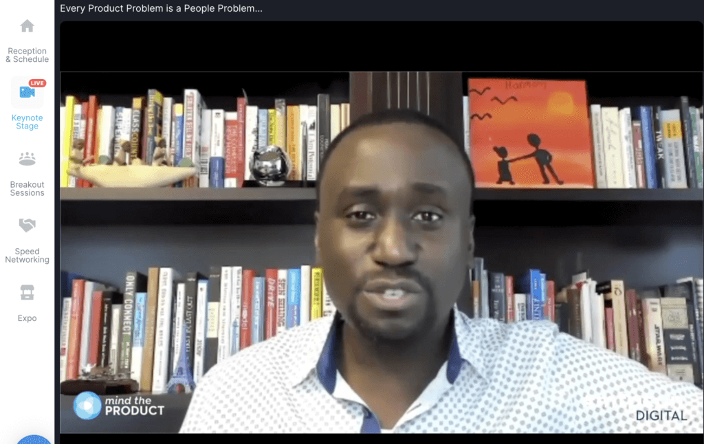 Christian Idiodi speaking at mtpcon digital