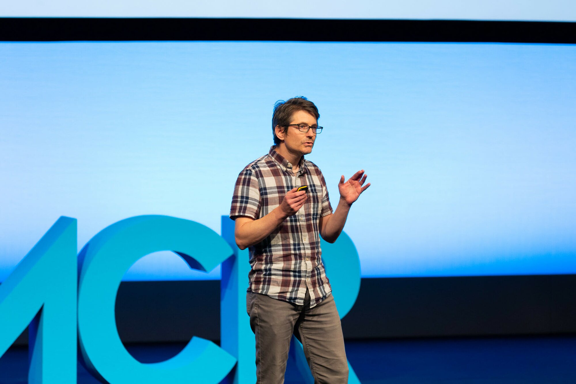 John Cutler speaking at MTP Engage Manchester