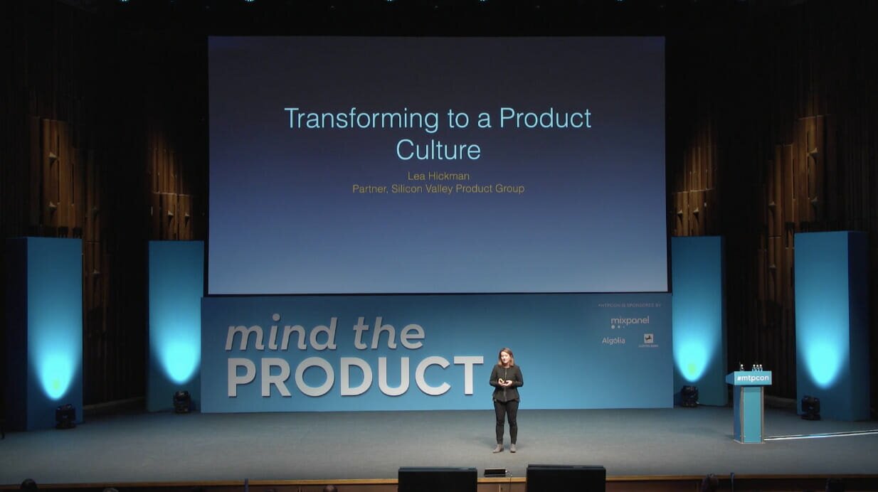 Transforming to a product culture 