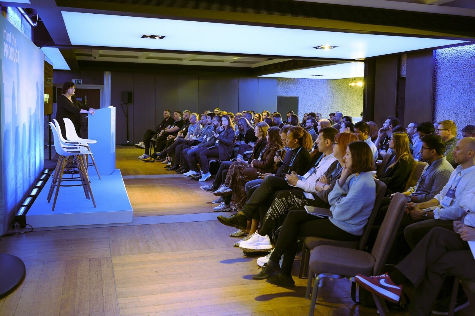 Tanya Cordrey at Mind the Product's 2019's Leadership Forum