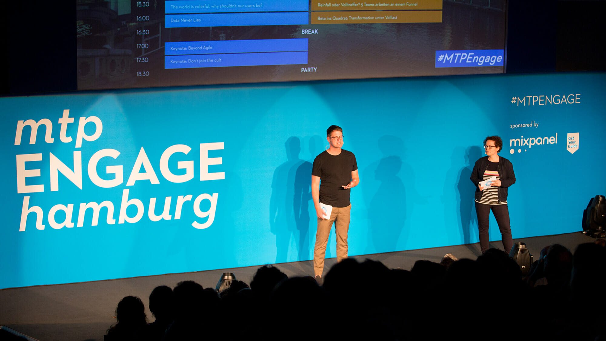 Arne Kittler and Petra Wille welcome to MTP Engage Hamburg