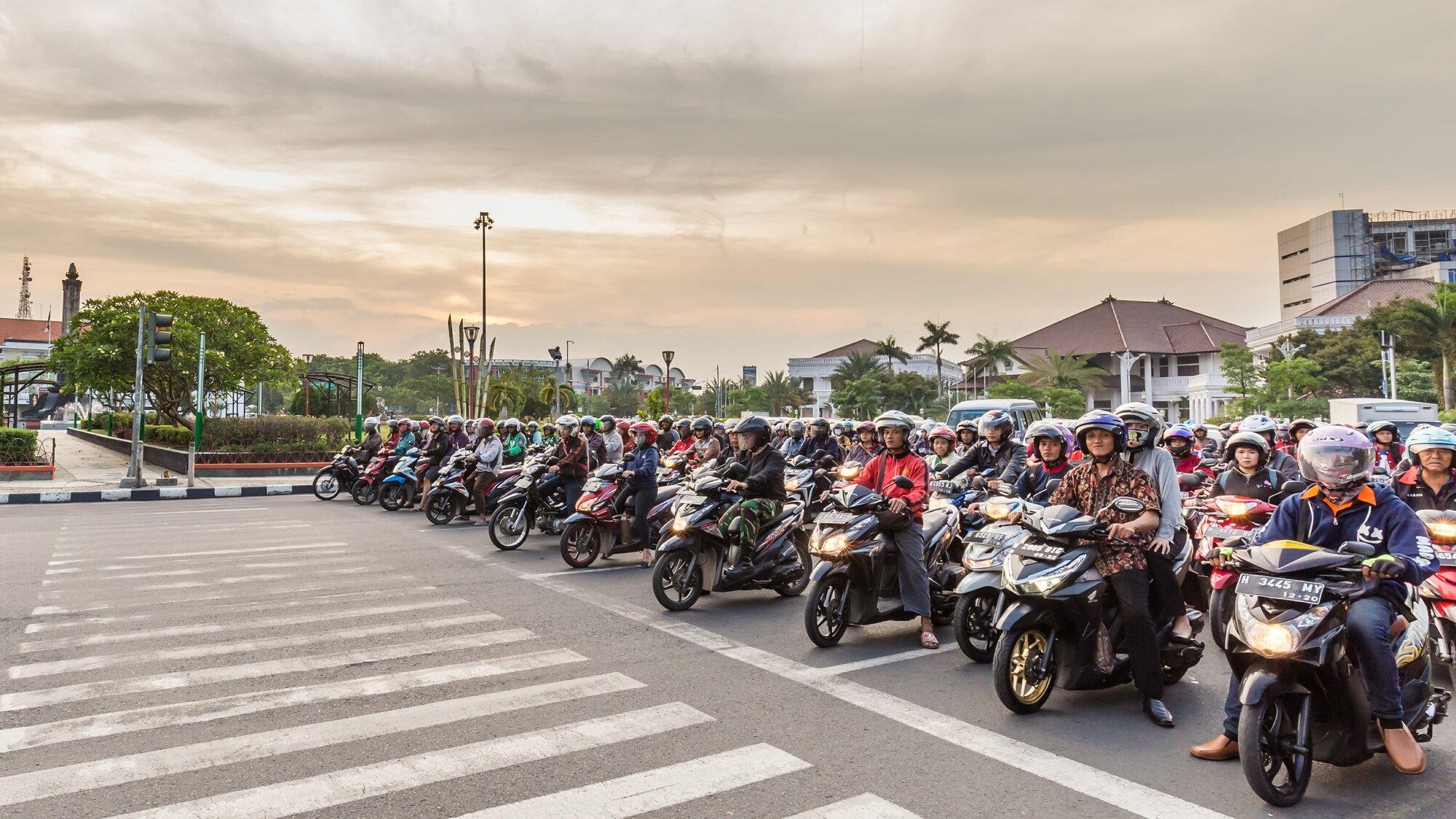 Motorcycles in indonesia shutterstock