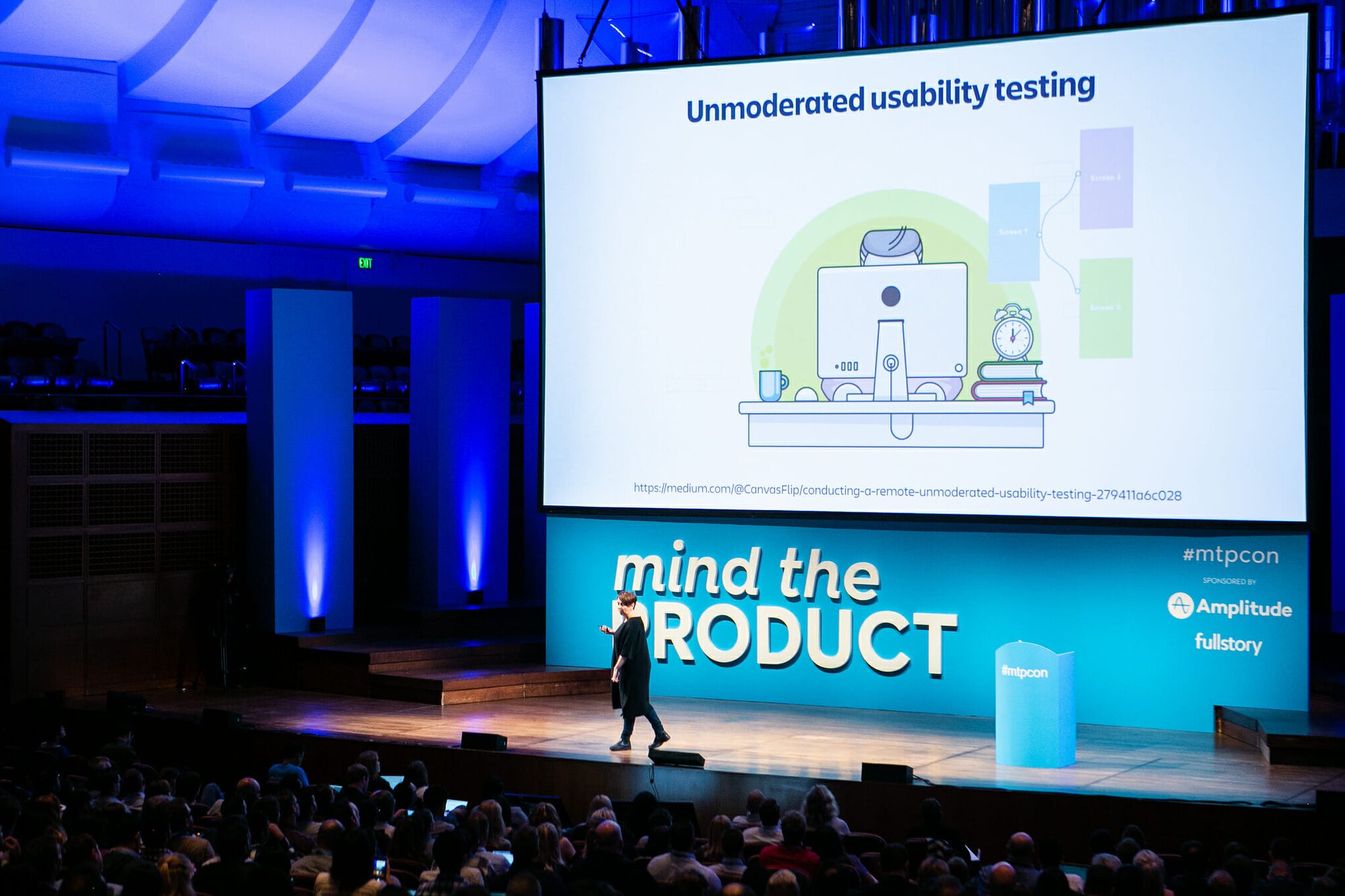 Leisa Reichelt talks about unmoderated usability testing at mtpcon