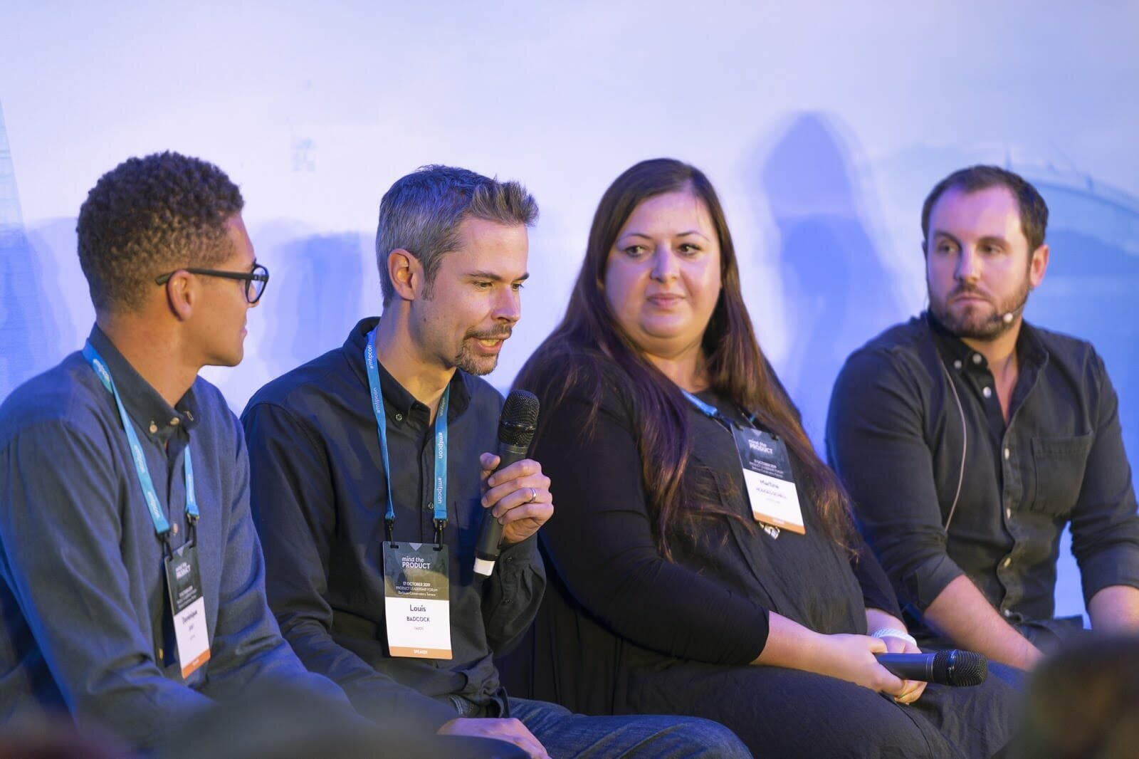 Dominique Jost - CPO at Scout24, Louis Badcock - Director of Product and UX at Cazoo, Martina Hodges-Schell - Head of Product Design at Pivotal Labs and Dave Thomson - Chief of Staff at Skyscanner 