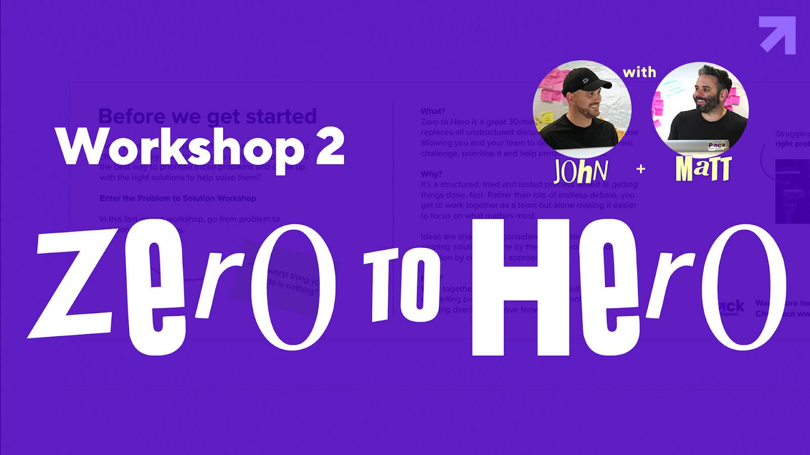 Design Thinking Workshop #2: Zero to Hero
