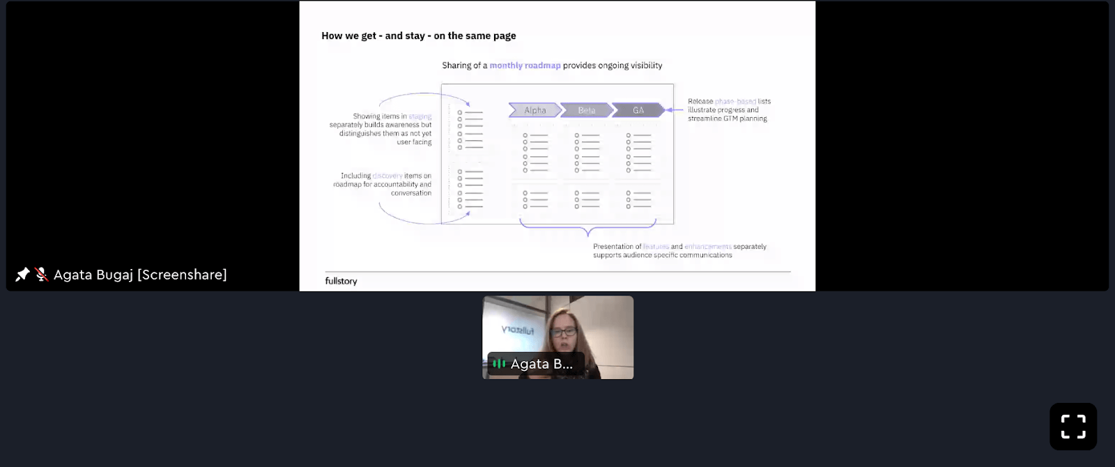 Agata Bugaj speaking at mtpcon London+EMEA