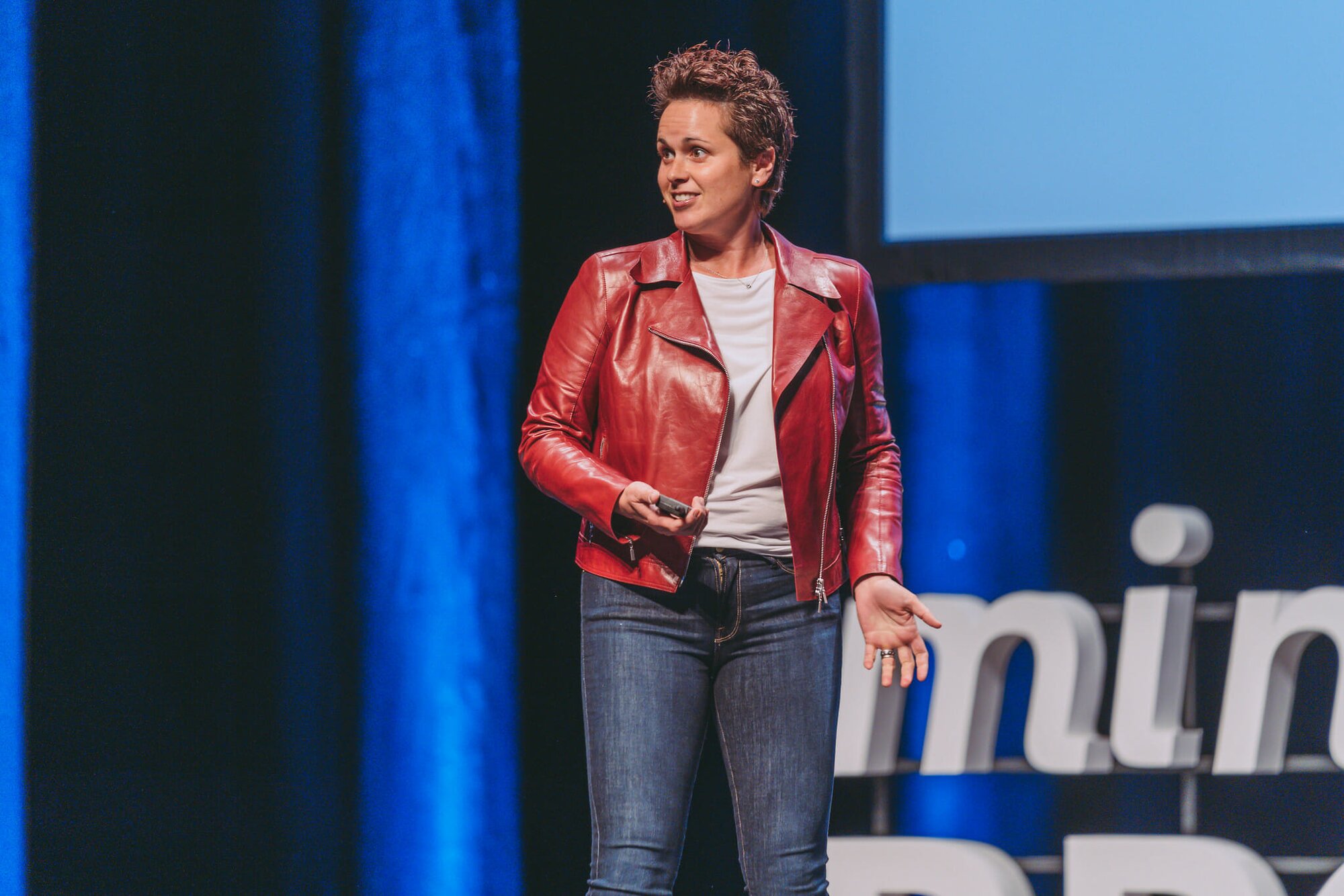 Amanda Richardson speaks at MTPCon Singapore