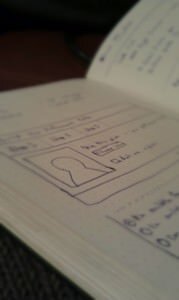 Close-up of the Dot Grid Journal