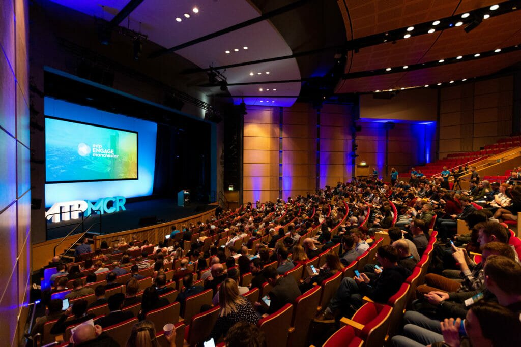A packed audience at MTP Engage Manchester